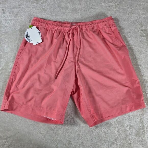 Blue Crown Saguaro Change Water Reactive Swim Shorts 7" Inseam Men's Medium Pink - Picture 1 of 9